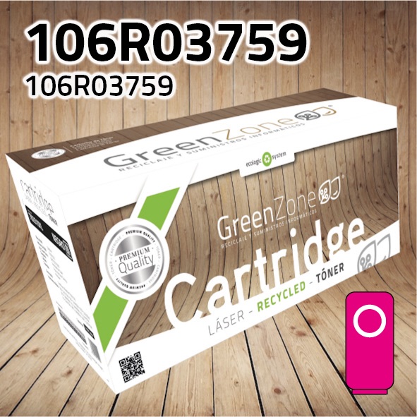 [GXT3759M] Tóner Xerox 106R03759 magenta | 10.100 páginas | Green Zone