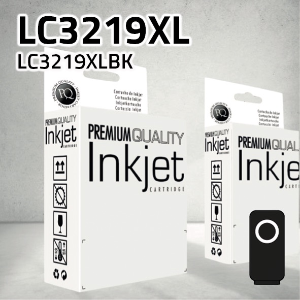 [CLBCLC3219XLN] Cartucho Brother LC3219XL negro | 3.000 páginas | compatible