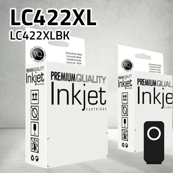 [CLBCLC422XN] Cartucho Brother LC422XL negro | 3.000 páginas | compatible