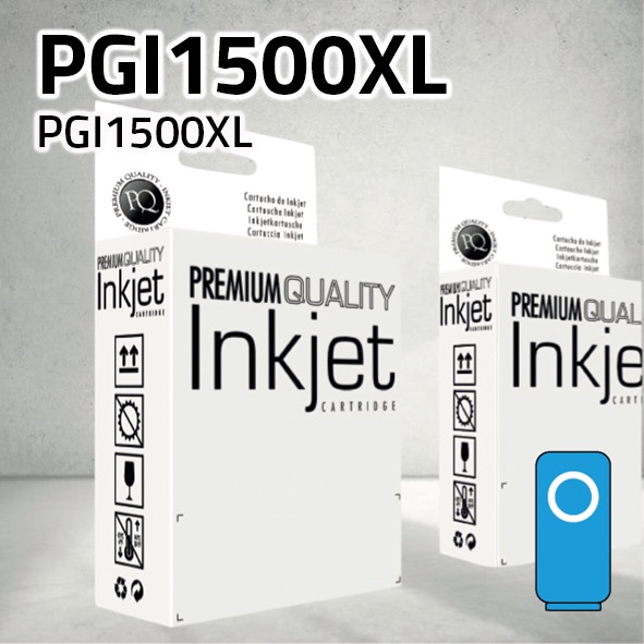 Cartucho Canon PGI1500XL cian | 12 ml | compatible