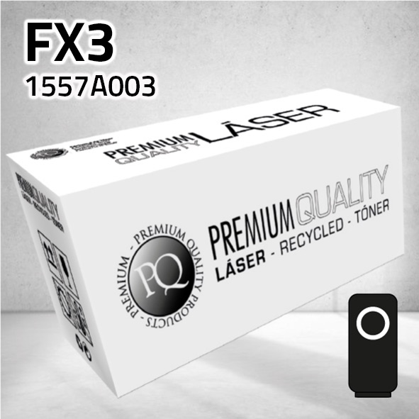 Tóner Canon FX3 negro | 2.800 páginas | compatible
