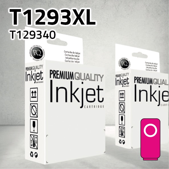 Cartucho Epson T129340 XL magenta | 16 ml | compatible