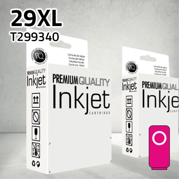 Cartucho Epson T299340 (29XL) magenta | 9,6 ml | compatible