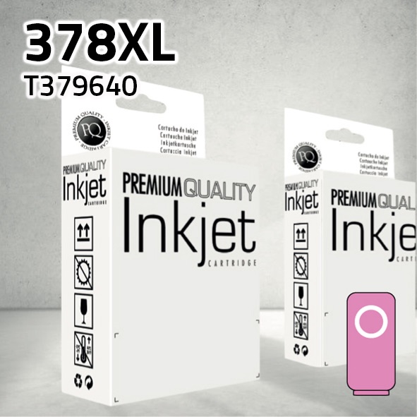 Cartucho Epson T379640 (378XL) magenta claro | 10,03 ml | compatible