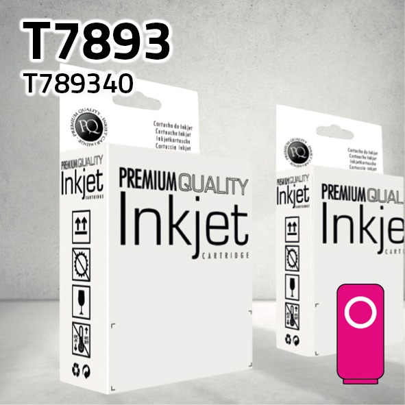 Cartucho Epson T789340 magenta | 35 ml | compatible