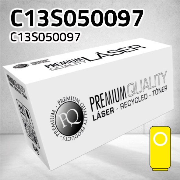 Tóner Epson C13S050097 amarillo | 4.000 páginas | compatible