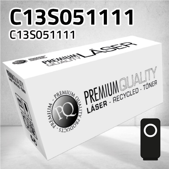 [CLET1111N] Tóner Epson C13S051111 negro | 17.000 páginas | compatible