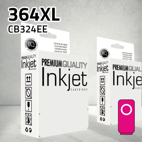 [CLHCB324XM] Cartucho HP CB324EE (364XL) magenta | 15 ml | compatible