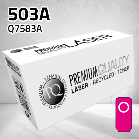 [CLHT7583M] Tóner HP Q7583A (503A) / Canon 711 / C-EXV26 magenta | 6.000 páginas | compatible