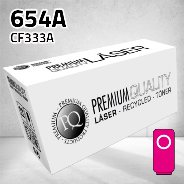 Tóner HP CF333A (654A) magenta | 15.000 páginas | compatible