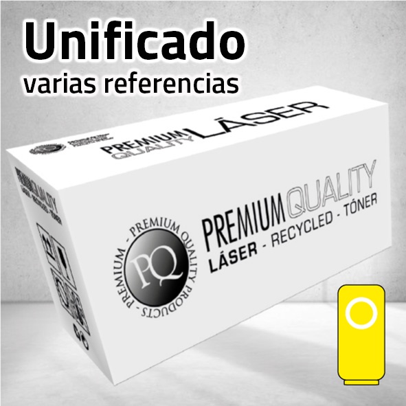 Tóner HP CF542X / CF402X / Canon 045HY / 054HY amarillo | 2.500 páginas | compatible