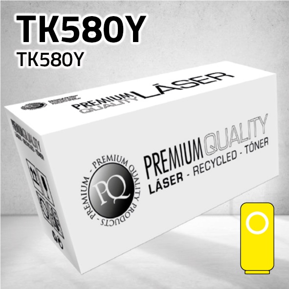 Tóner Kyocera TK580 amarillo | 2.800 páginas | compatible