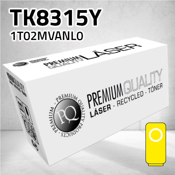 Tóner Kyocera TK8315Y amarillo | 6.000 páginas | compatible