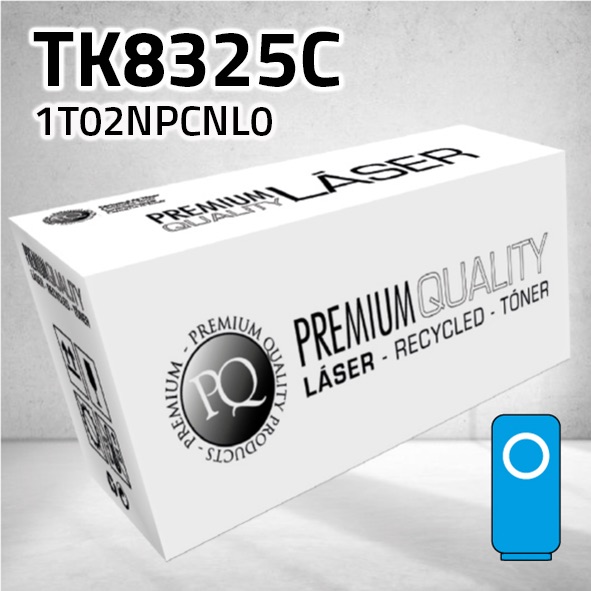 Tóner Kyocera TK8325C cian | 12.000 páginas | compatible