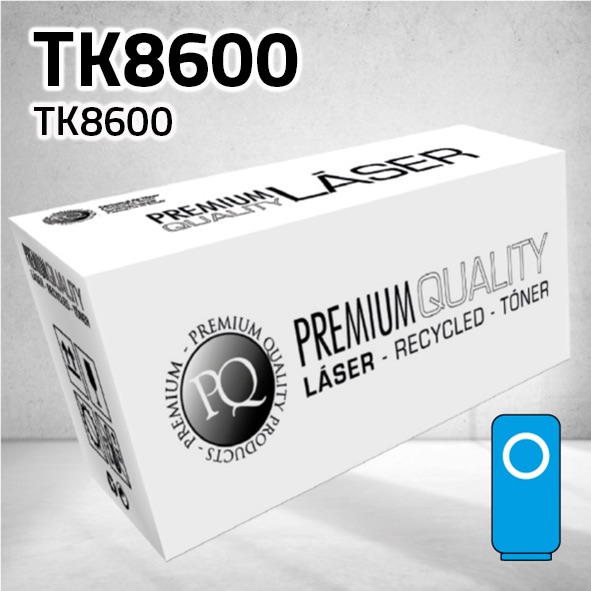 Tóner Kyocera TK8600 cian | 20.000 páginas | compatible