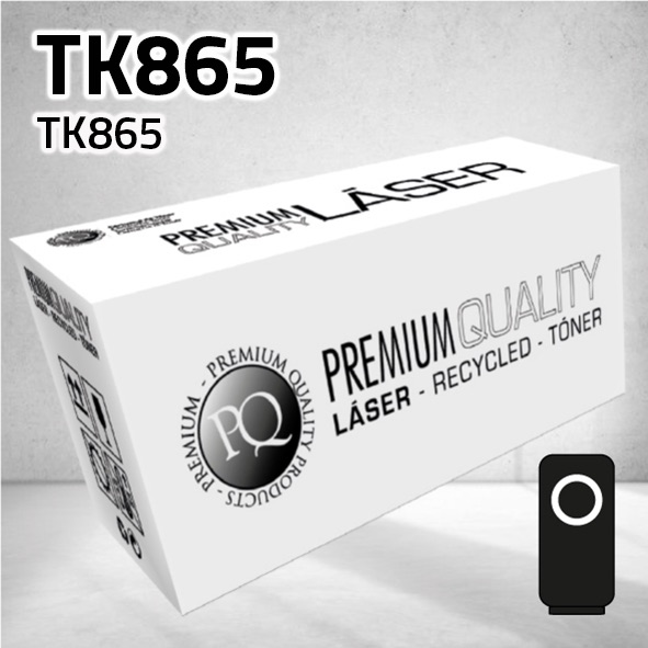 Tóner Kyocera TK865 negro | 20.000 páginas | compatible