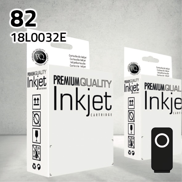 Cartucho Lexmark (Nº 82) 18L0032E negro | 25 ml | compatible
