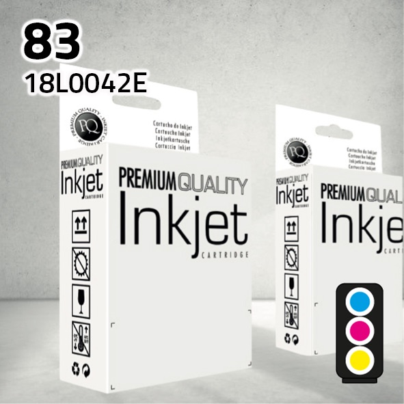 [CLLC0042C] Cartucho Lexmark (Nº 83) 18L0042E color | 3X6 ml | compatible