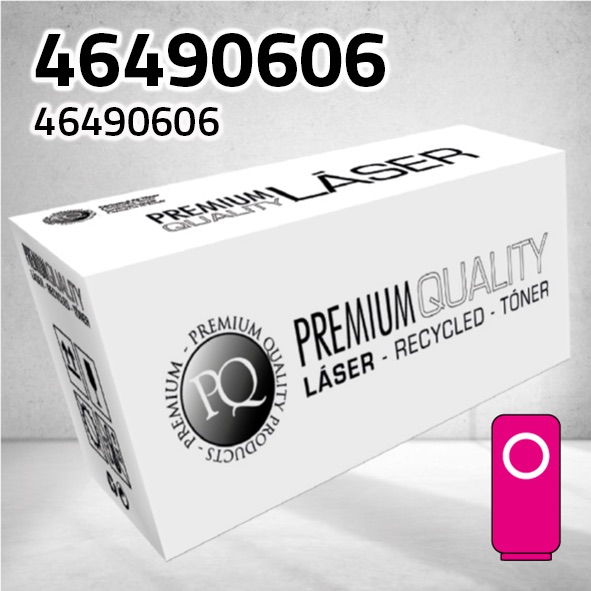 Tóner OKI 46490606 magenta | 6.000 páginas | compatible