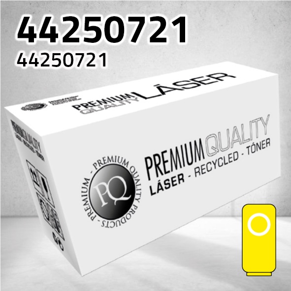 Tóner OKI 44250721 amarillo | 1.500 páginas | compatible