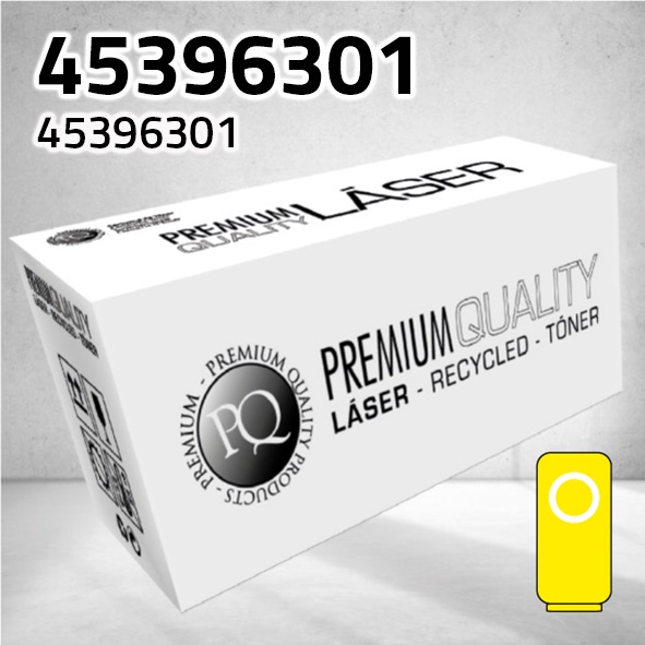 [CLOT6301Y] Tóner OKI 45396301 amarillo | 6.000 páginas | compatible