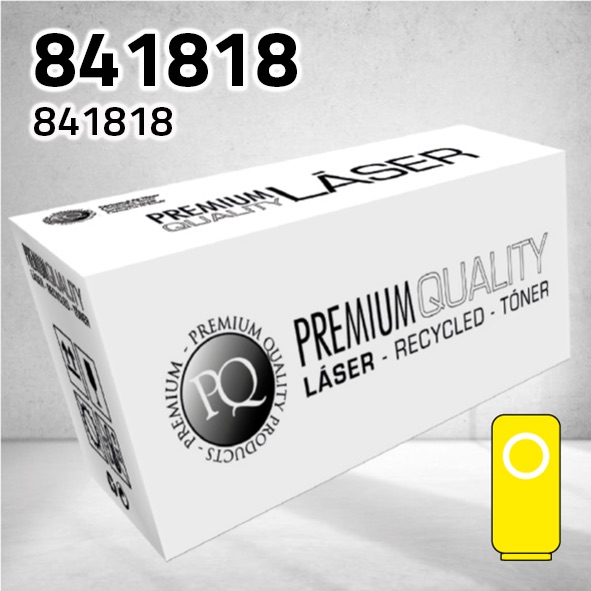 [CLRT1818Y] Tóner Ricoh 841818 / 841814 amarillo | 18.000 páginas | compatible
