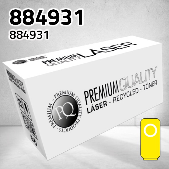 [CLRT4931Y] Tóner Ricoh 884931 amarillo | 17.000 páginas | compatible