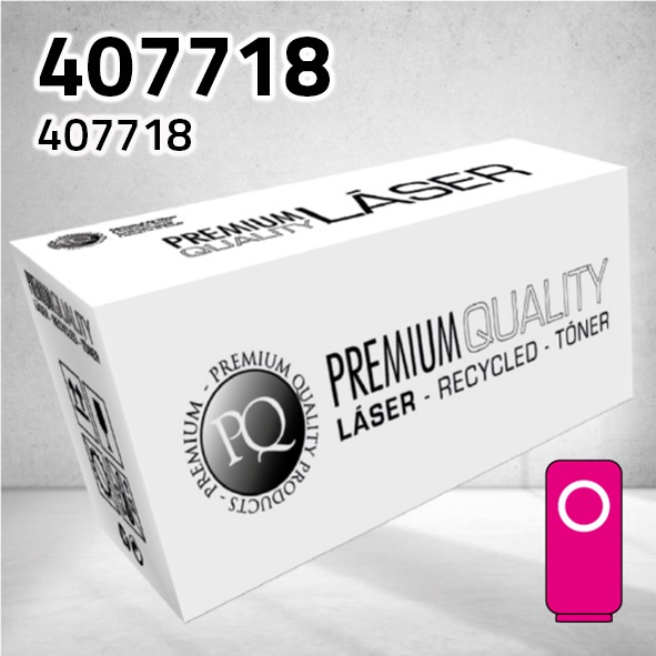 [CLRT7718M] Tóner Ricoh 407718 magenta | 6.000 páginas | compatible