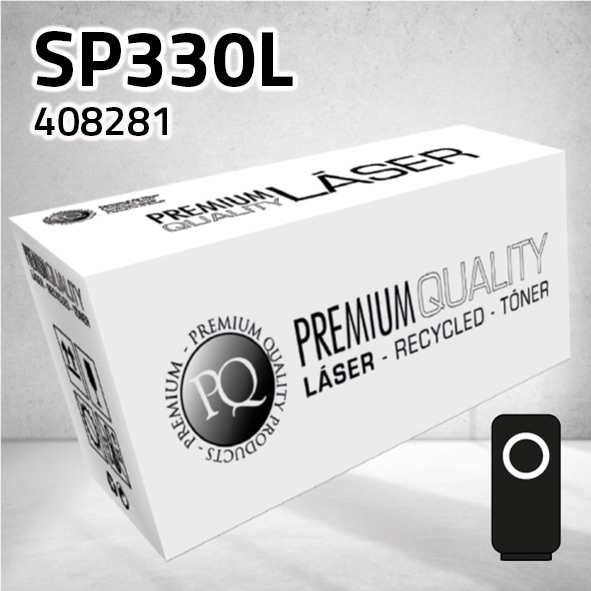 [CLRT8281N] Tóner Ricoh SP330L (408281) negro | 7.000 páginas | compatible