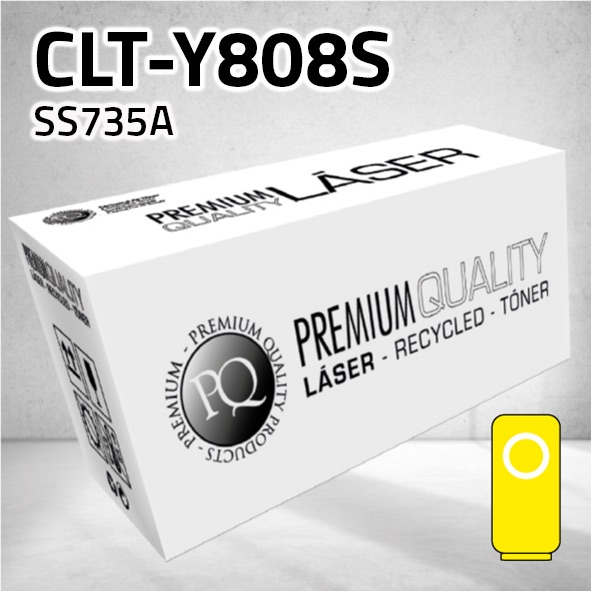 [CLSTY808Y] Tóner Samsung CLT-Y808S amarillo | 20.000 páginas | compatible