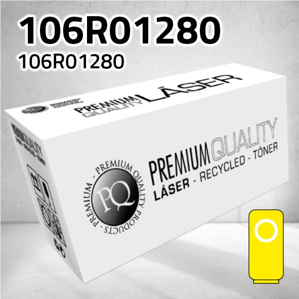 Tóner Xerox 106R01280 amarillo | 2.000 páginas | compatible