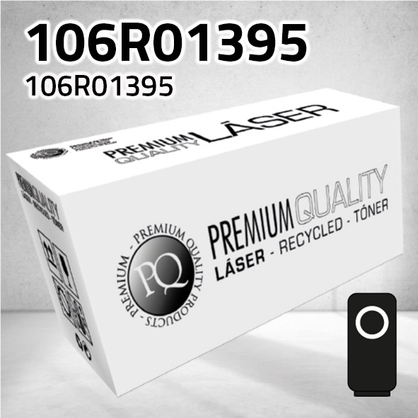 Tóner Xerox 106R01395 negro | 7.700 páginas | compatible