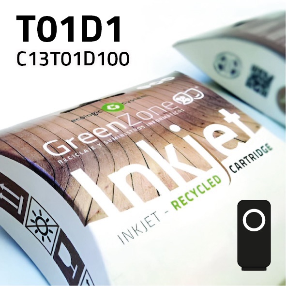 [GECT01D1XN] Cartucho Epson T01D1 XXL negro pigmentado | 50.000 páginas | Green Zone