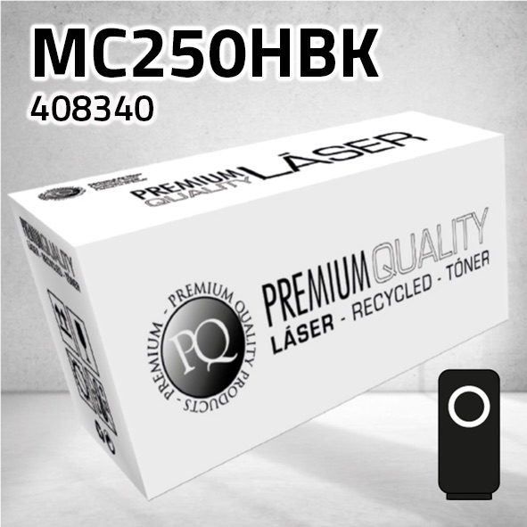 Tóner Ricoh MC250HBK negro | 6.900 páginas | compatible