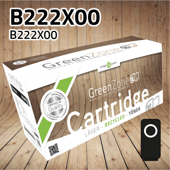 [GLT22X0N] Tóner Lexmark B222X00 negro | 6.000 páginas | Green Zone