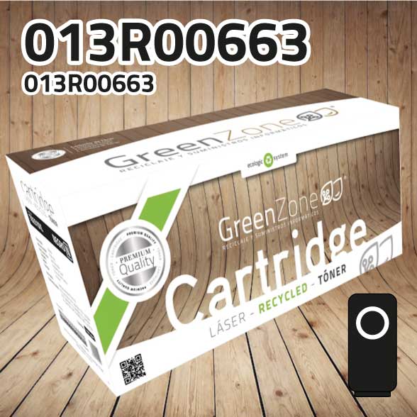 [GXT0663NO] Tambor Xerox 013R00663 negro | 190.000 páginas | Green Zone