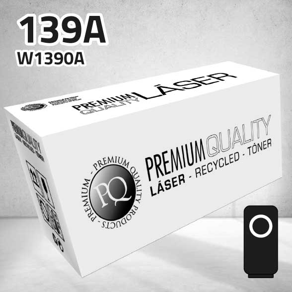 [CLHTW1390N] Tóner HP W1390A (139A) negro | 1.500 páginas | compatible