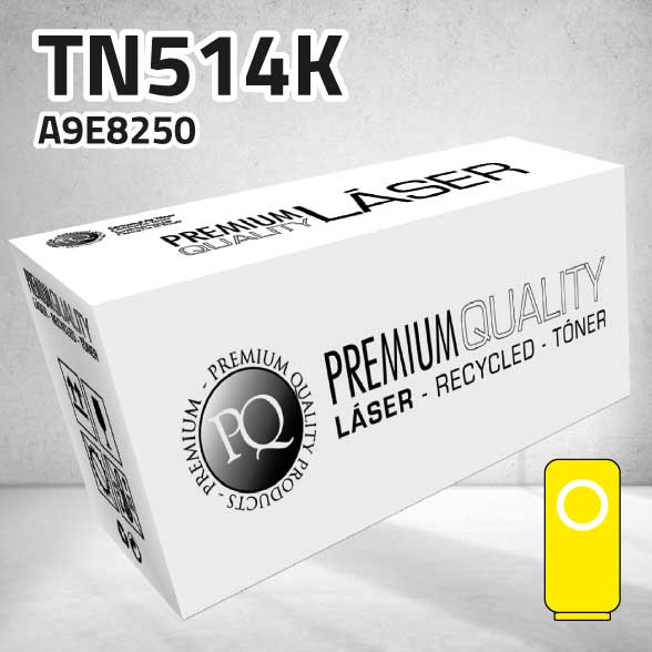 [CLMTN514Y] Tóner Konica Minolta TN514Y amarillo | 26.000 páginas | compatible