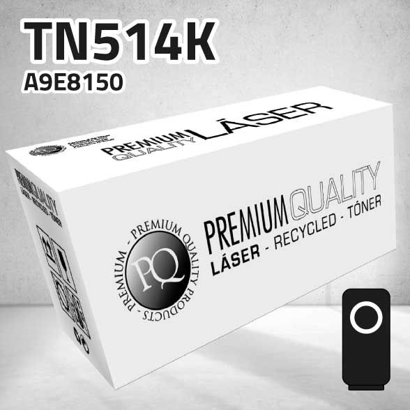 Tóner Konica Minolta TN514K negro | 28.000 páginas | compatible