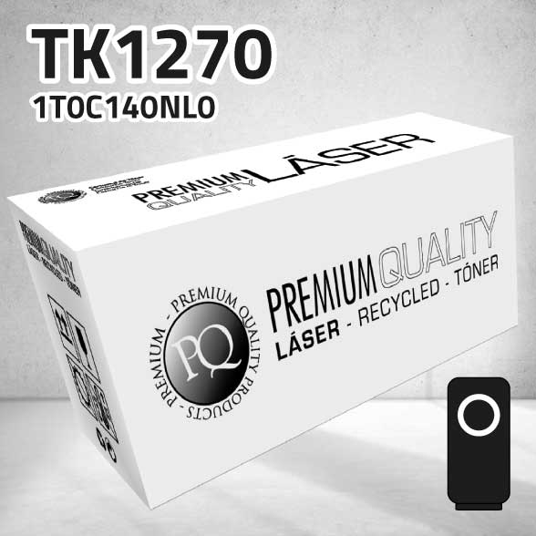 Tóner Kyocera TK1270 (1T0C140NL0) negro | 10.000 páginas | compatible