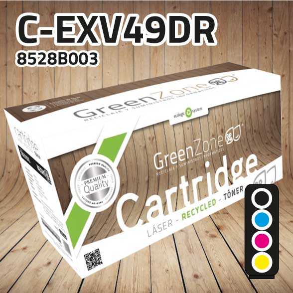 [GCTCEXV49DR] Tambor Canon (C-EXV49DR) 8528B003 universal | 75.000 páginas | Green Zone