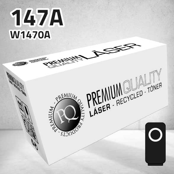 Tóner HP W1470A (147A) negro | 10.500 páginas | compatible