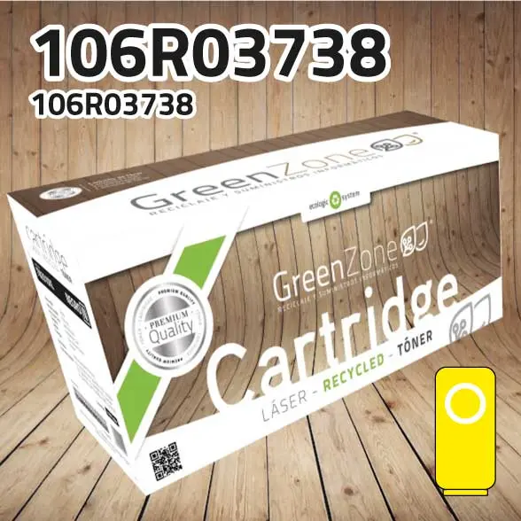 [GXT3738Y] Tóner Xerox 106R03738 polimerizado amarillo | 16.500 páginas | Green Zone