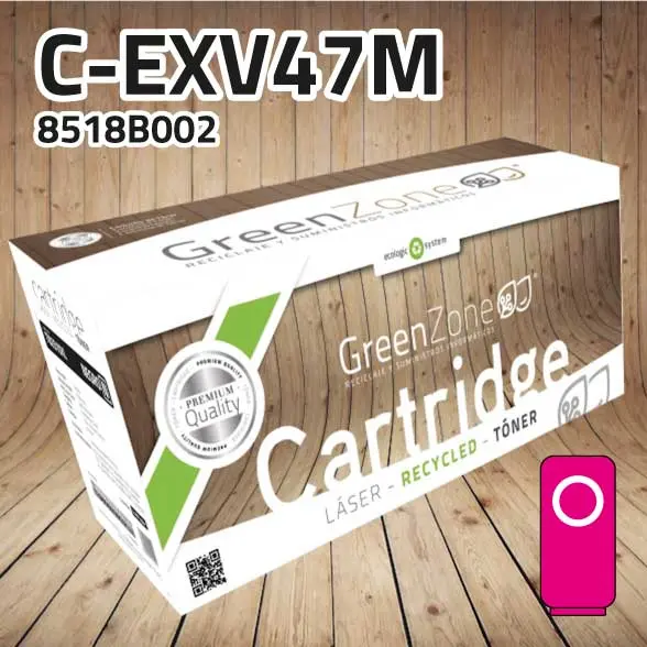 [GCTCEXV47M] Tóner Canon (C-EXV47M) 8518B002 magenta | 21.500 páginas | Green Zone