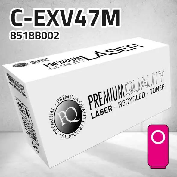 [CLCTCEXV47M] Tóner Canon (C-EXV47M) 8518B002 magenta | 21.500 páginas | compatible