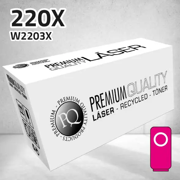 [CLHTW2203XM] Tóner HP W2203X (220X) magenta | 5.500 páginas | compatible