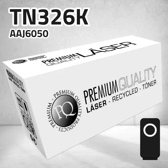 [CLQTJ605N] Tóner Konica Minolta TN326K (AAJ6050) negro | 30.000 páginas | compatible