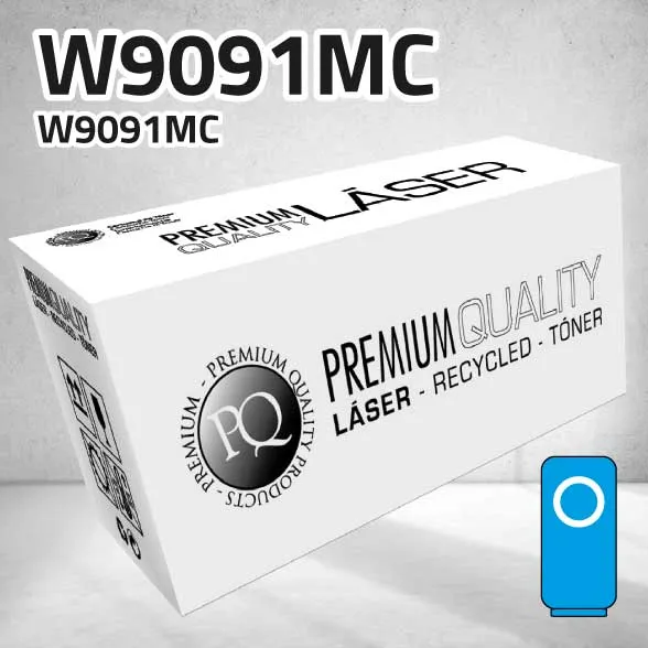 [CLHTW9091C] Tóner HP W9091MC cian | 6.900 páginas | compatible