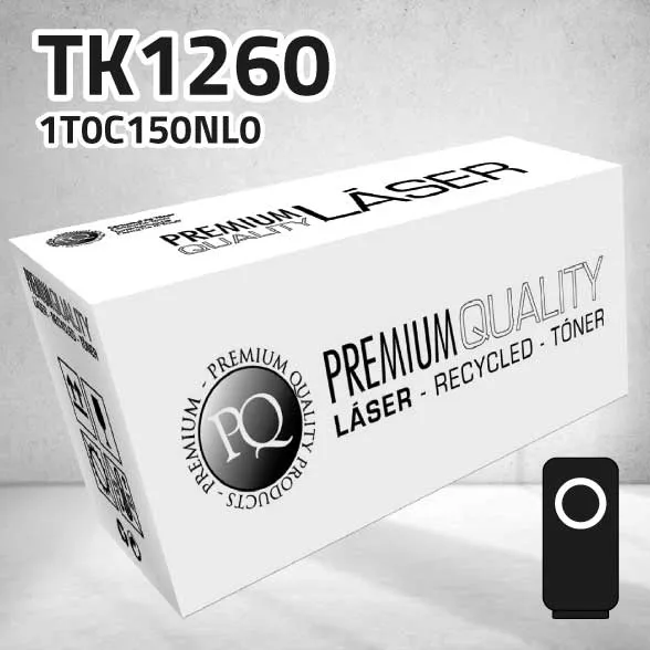 Tóner Kyocera TK1260 (1T0C150NL0) negro | 10.000 páginas | compatible